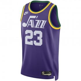 NBA Utah Jazz Trikot Lauri Markkanen Nike 2023-24 Classic Edition Lila Swingman - Herren